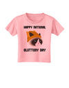 Gluttony Day Disgruntled Cat Toddler T-Shirt-Toddler T-Shirt-TooLoud-Candy-Pink-2T-Davson Sales