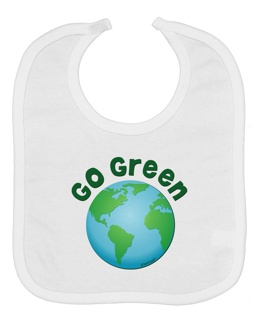 Go Green - Planet Earth Baby Bib