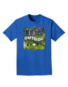 Go Outside - Beautiful Cliffs Adult Dark T-Shirt-Mens T-Shirt-TooLoud-Royal-Blue-Small-Davson Sales