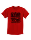 Go Outside - Beautiful Cliffs Childrens T-Shirt-Childrens T-Shirt-TooLoud-Red-X-Small-Davson Sales