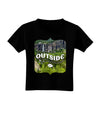 Go Outside - Beautiful Cliffs Toddler T-Shirt Dark by-Toddler T-Shirt-TooLoud-Black-2T-Davson Sales