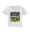 Go Outside - Beautiful Cliffs Toddler T-Shirt-Toddler T-Shirt-TooLoud-White-2T-Davson Sales