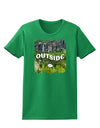 Go Outside - Beautiful Cliffs Womens Dark T-Shirt-TooLoud-Kelly-Green-X-Small-Davson Sales