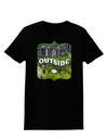 Go Outside - Beautiful Cliffs Womens Dark T-Shirt-TooLoud-Black-X-Small-Davson Sales