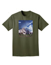 Go Outside Mountain Adult Dark T-Shirt by TooLoud-Mens T-Shirt-TooLoud-Military-Green-Small-Davson Sales