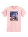 Go Outside Mountain Childrens T-Shirt by TooLoud-Childrens T-Shirt-TooLoud-PalePink-X-Small-Davson Sales