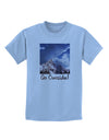 Go Outside Mountain Childrens T-Shirt by TooLoud-Childrens T-Shirt-TooLoud-Light-Blue-X-Small-Davson Sales