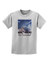 Go Outside Mountain Childrens T-Shirt by TooLoud-Childrens T-Shirt-TooLoud-AshGray-X-Small-Davson Sales