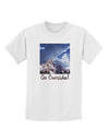 Go Outside Mountain Childrens T-Shirt by TooLoud-Childrens T-Shirt-TooLoud-White-X-Small-Davson Sales