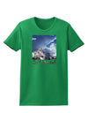 Go Outside Mountain Womens Dark T-Shirt by TooLoud-Womens T-Shirt-TooLoud-Kelly-Green-X-Small-Davson Sales