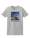 Go Outside Mountain Womens T-Shirt by TooLoud-Womens T-Shirt-TooLoud-AshGray-X-Small-Davson Sales