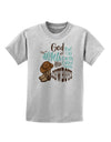 God put Angels on Earth and called them Cowboys Childrens T-Shirt-Childrens T-Shirt-TooLoud-AshGray-X-Small-Davson Sales