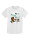 God put Angels on Earth and called them Cowboys Childrens T-Shirt-Childrens T-Shirt-TooLoud-White-X-Small-Davson Sales