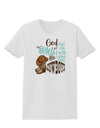 God put Angels on Earth and called them Cowboys Womens T-Shirt-Womens T-Shirt-TooLoud-White-X-Small-Davson Sales
