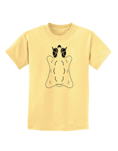 Golden Fleece Black and White Design Childrens T-Shirt by TooLoud-Childrens T-Shirt-TooLoud-Daffodil-Yellow-X-Small-Davson Sales