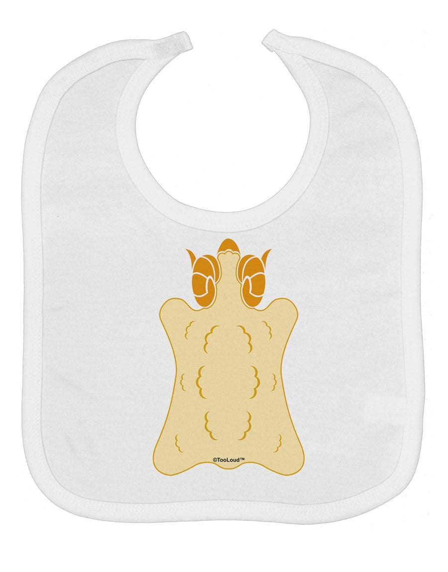 Golden Fleece Design - Mythology Baby Bib by TooLoud
