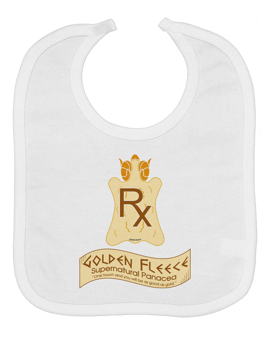 Golden Fleece - Supernatural Panacea Baby Bib by TooLoud