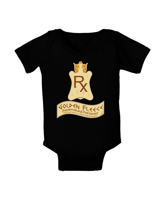Golden Fleece - Supernatural Panacea Baby Romper Bodysuit Dark by TooLoud-Baby Romper-TooLoud-Black-06-Months-Davson Sales