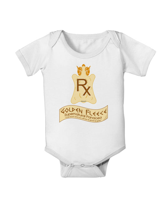 Golden Fleece - Supernatural Panacea Baby Romper Bodysuit by TooLoud-Baby Romper-TooLoud-White-06-Months-Davson Sales