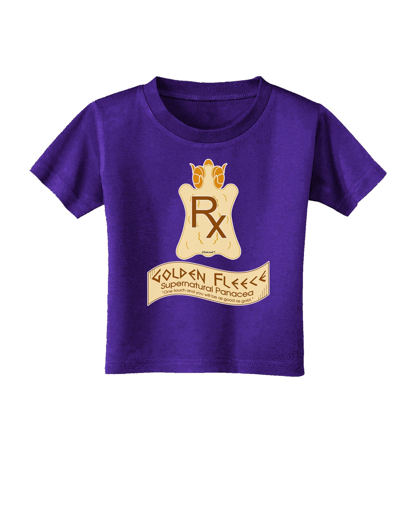 Golden Fleece - Supernatural Panacea Toddler T-Shirt Dark by TooLoud-Toddler T-Shirt-TooLoud-Purple-2T-Davson Sales