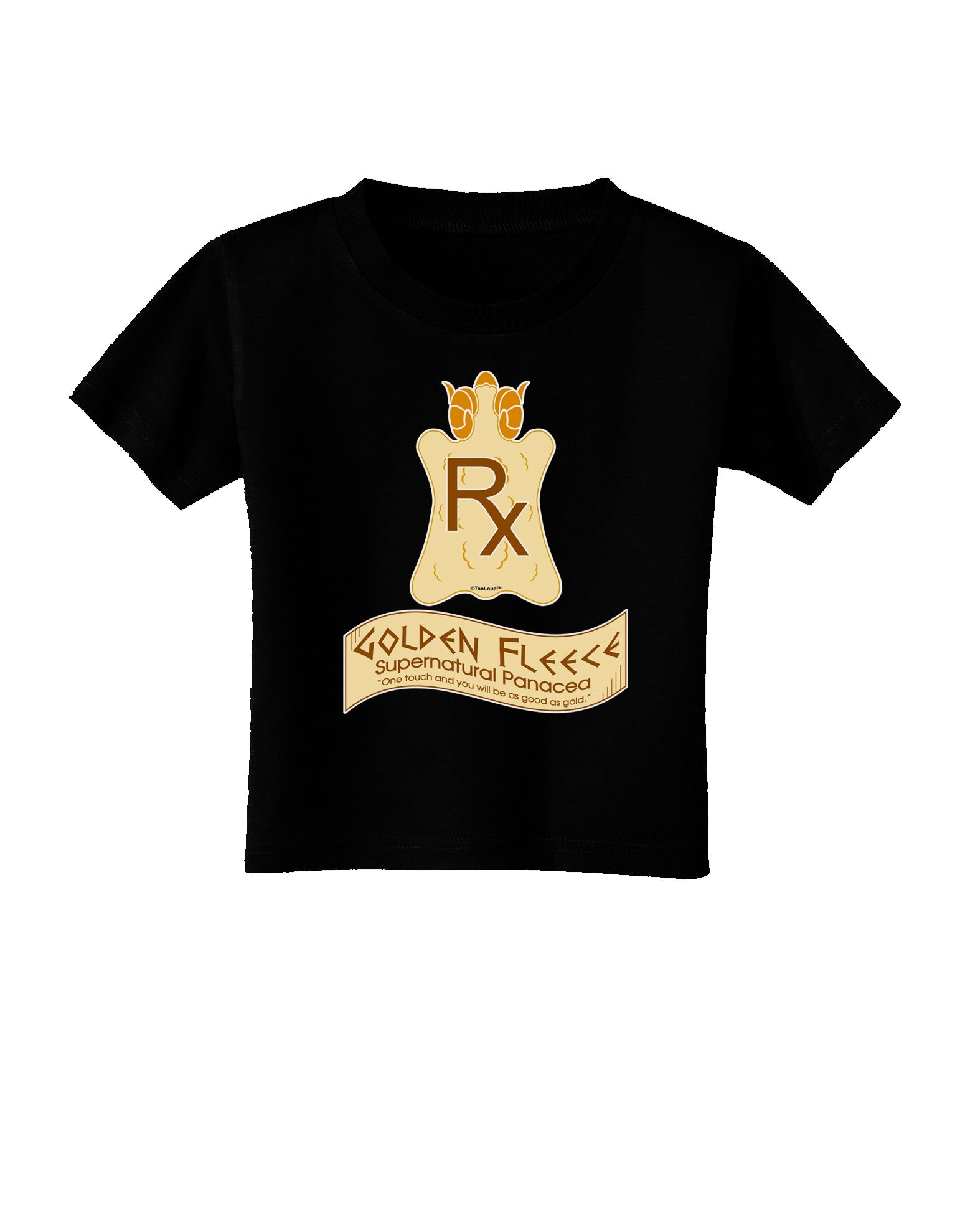 Golden Fleece - Supernatural Panacea Toddler T-Shirt Dark by TooLoud-Toddler T-Shirt-TooLoud-Black-2T-Davson Sales