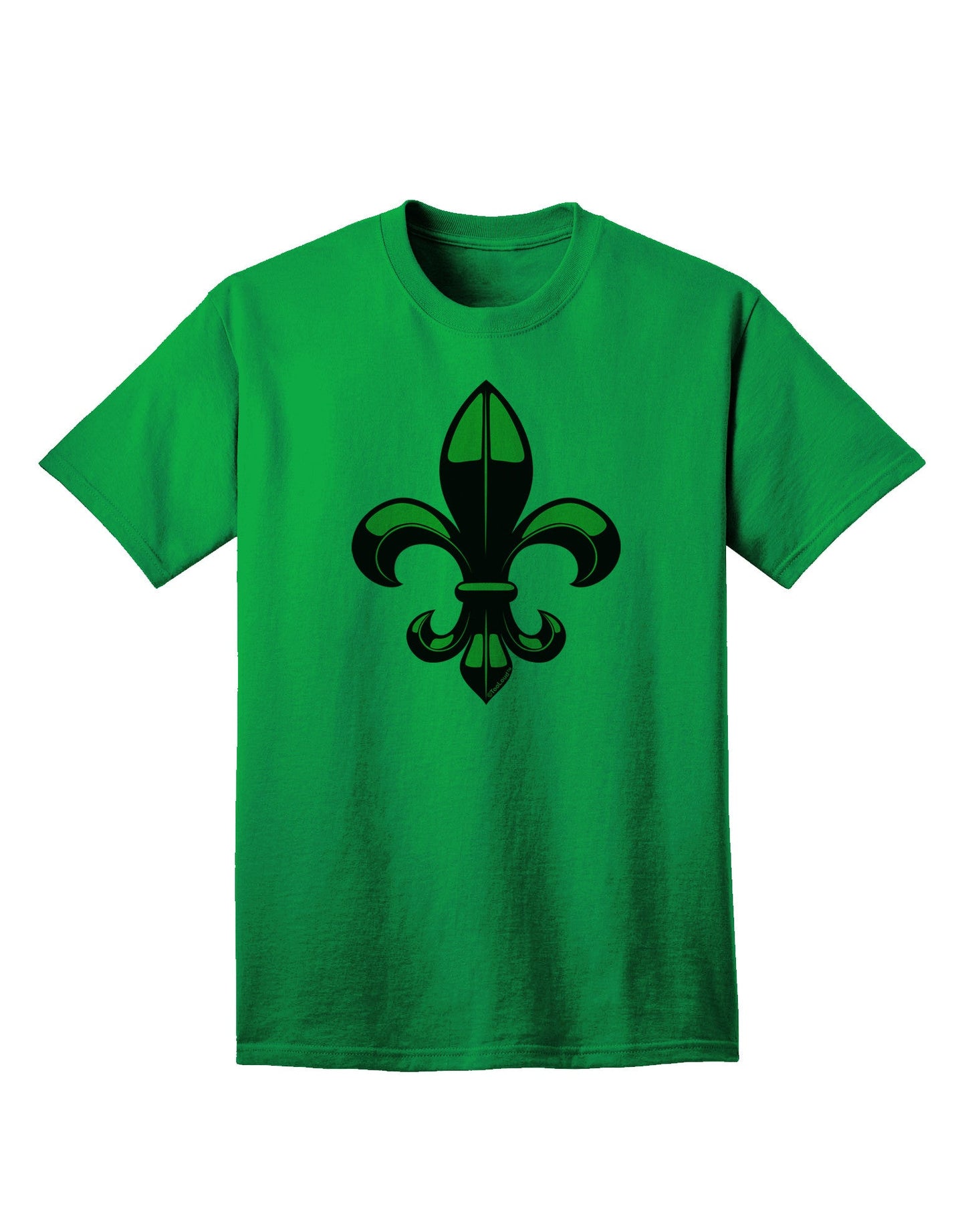 Golden Fleur de Lis - Premium Adult T-Shirt Collection-Mens T-shirts-TooLoud-Kelly-Green-Small-Davson Sales