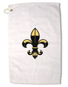 Golden Fleur de Lis Premium Cotton Golf Towel - 16 x 25 inch-Golf Towel-TooLoud-16x25"-Davson Sales