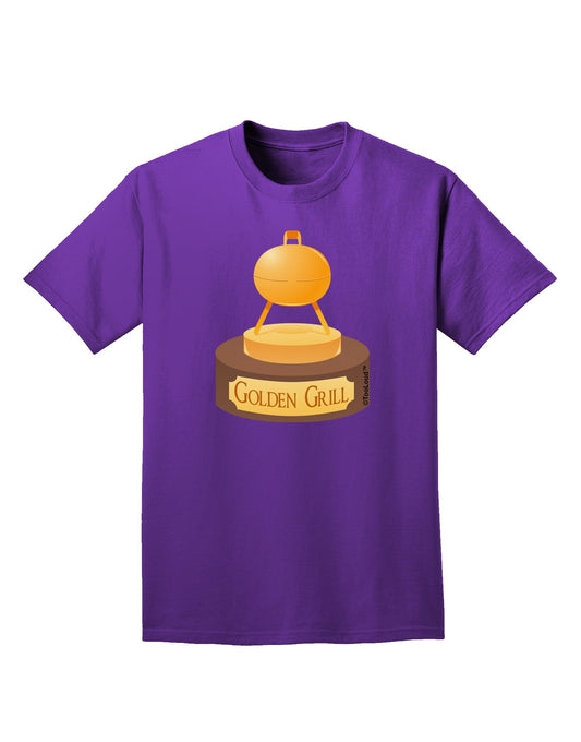 Golden Grill Trophy Adult Dark T-Shirt by TooLoud-Mens T-Shirt-TooLoud-Purple-Small-Davson Sales