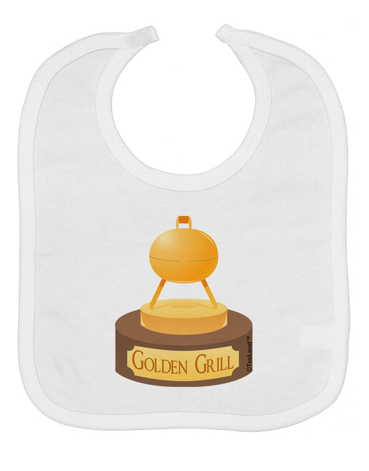 Golden Grill Trophy Baby Bib by TooLoud
