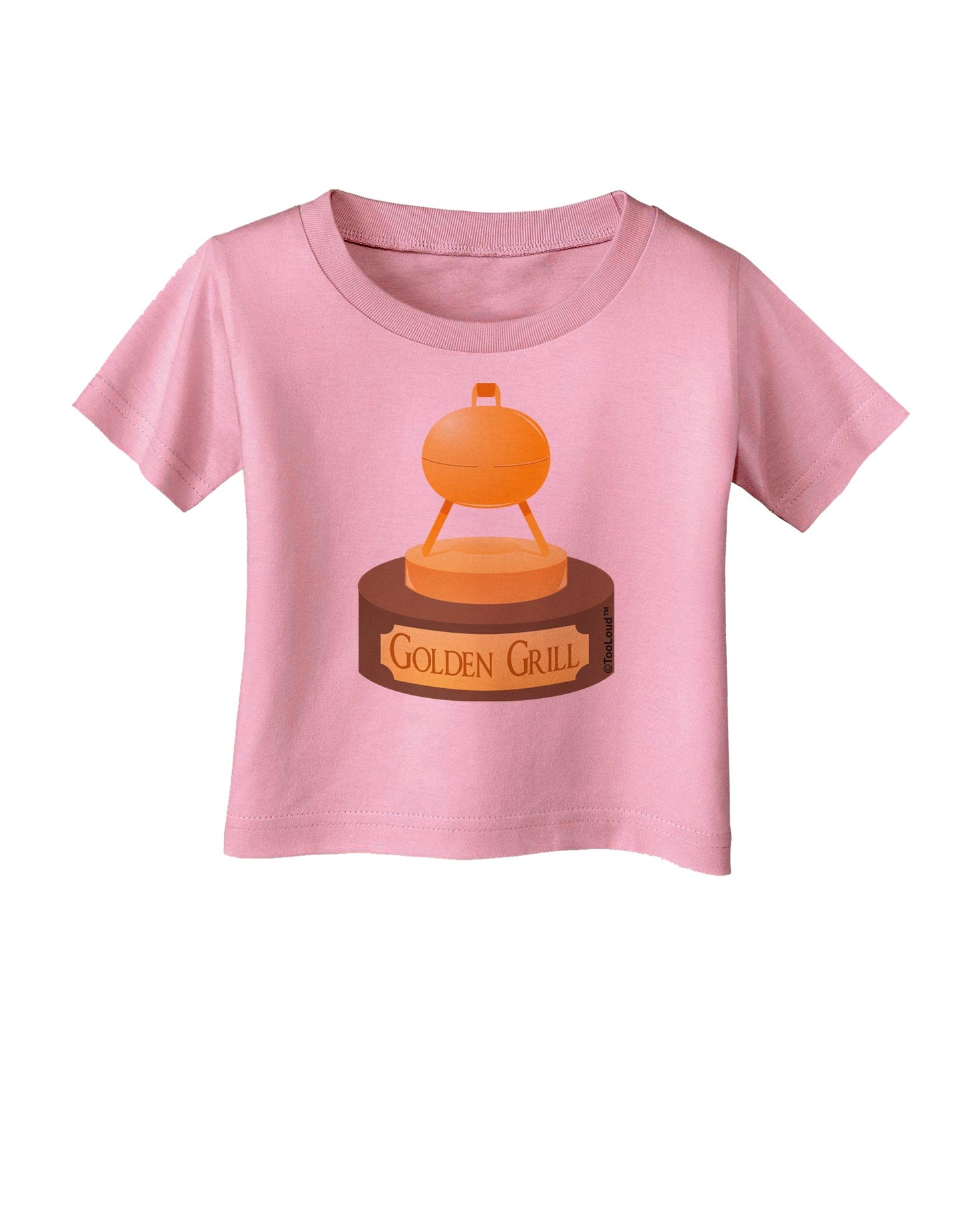 Golden Grill Trophy Infant T-Shirt by TooLoud-Infant T-Shirt-TooLoud-Candy-Pink-06-Months-Davson Sales