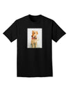 Golden Retriever Watercolor Adult Dark T-Shirt-Mens T-Shirt-TooLoud-Black-Small-Davson Sales