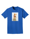 Golden Retriever Watercolor Adult Dark T-Shirt-Mens T-Shirt-TooLoud-Royal-Blue-Small-Davson Sales