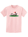 Golf Childrens T-Shirt-Childrens T-Shirt-TooLoud-PalePink-X-Small-Davson Sales