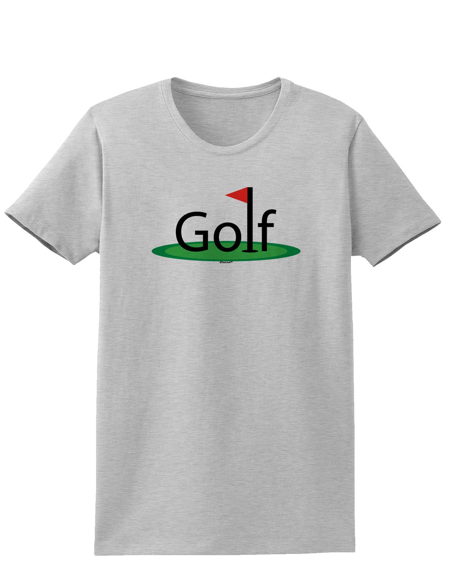 Golf Womens T-Shirt-Womens T-Shirt-TooLoud-White-X-Small-Davson Sales