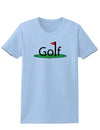 Golf Womens T-Shirt-Womens T-Shirt-TooLoud-Light-Blue-X-Small-Davson Sales