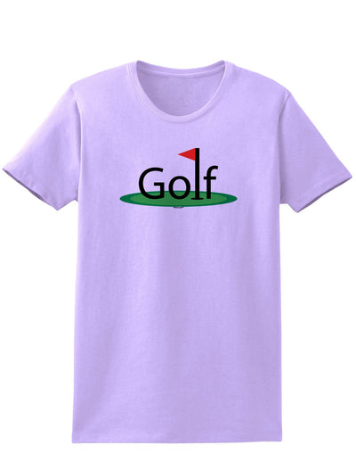 Golf Womens T-Shirt-Womens T-Shirt-TooLoud-Lavender-X-Small-Davson Sales