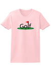 Golf Womens T-Shirt-Womens T-Shirt-TooLoud-PalePink-X-Small-Davson Sales