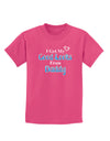 Good Looks From Daddy Childrens Dark T-Shirt-Childrens T-Shirt-TooLoud-Sangria-X-Small-Davson Sales