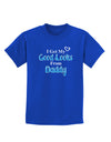 Good Looks From Daddy Childrens Dark T-Shirt-Childrens T-Shirt-TooLoud-Royal-Blue-X-Small-Davson Sales