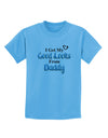 Good Looks From Daddy Childrens T-Shirt-Childrens T-Shirt-TooLoud-Aquatic-Blue-X-Small-Davson Sales