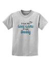 Good Looks From Daddy Childrens T-Shirt-Childrens T-Shirt-TooLoud-AshGray-X-Small-Davson Sales