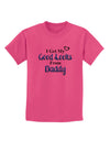 Good Looks From Daddy Childrens T-Shirt-Childrens T-Shirt-TooLoud-Sangria-X-Small-Davson Sales