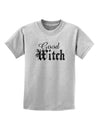 Good Witch - Halloween Distressed Childrens T-Shirt-Childrens T-Shirt-TooLoud-AshGray-X-Small-Davson Sales