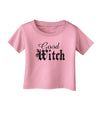 Good Witch - Halloween Distressed Infant T-Shirt-Infant T-Shirt-TooLoud-Candy-Pink-06-Months-Davson Sales