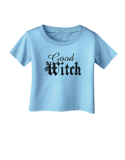 Good Witch - Halloween Distressed Infant T-Shirt-Infant T-Shirt-TooLoud-Aquatic-Blue-06-Months-Davson Sales