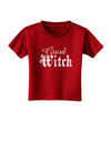 Good Witch - Halloween Distressed Toddler T-Shirt Dark-Toddler T-Shirt-TooLoud-Clover-Green-2T-Davson Sales