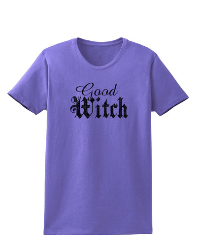 Good Witch - Halloween Distressed Womens T-Shirt-Womens T-Shirt-TooLoud-Violet-X-Small-Davson Sales