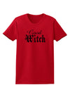 Good Witch - Halloween Distressed Womens T-Shirt-Womens T-Shirt-TooLoud-Red-X-Small-Davson Sales