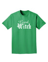 Good Witch - Halloween Text Adult Dark T-Shirt-Mens T-Shirt-TooLoud-Kelly-Green-Small-Davson Sales