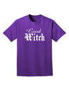 Good Witch - Halloween Text Adult Dark T-Shirt-Mens T-Shirt-TooLoud-Purple-Small-Davson Sales